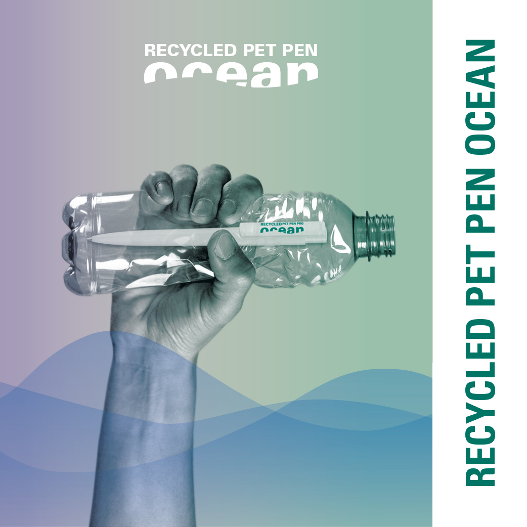 uma RECYCLED PET PEN ocean